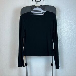 Wild Fable Black Long Sleeve Tee Size S